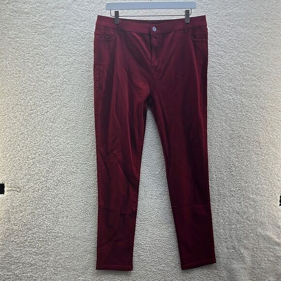 Apperloth High Waisted Red Pants‎ Size 3XL - Picture 1 of 10